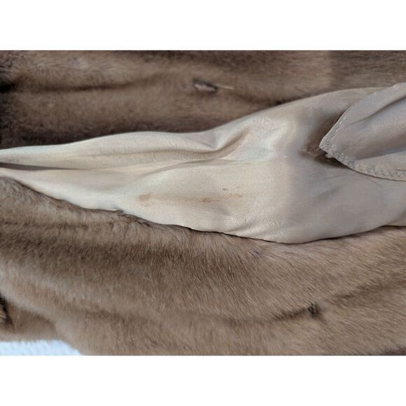 Vintage Fur Coat – Minçara by Russell Taylor, Lined, No Size tag see photos - Picture 12 of 16